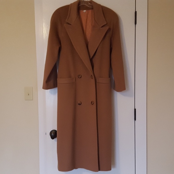 talbots camel coat